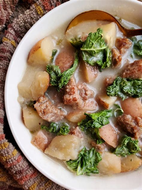 Homemade Zuppa Toscana Soup Thriving Gluten Free