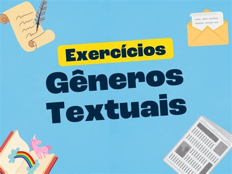 Exercicios Generos Textuais Com Gabarito - NAZAEDU
