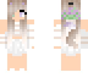 Cute Wolf Girl | Minecraft Skin