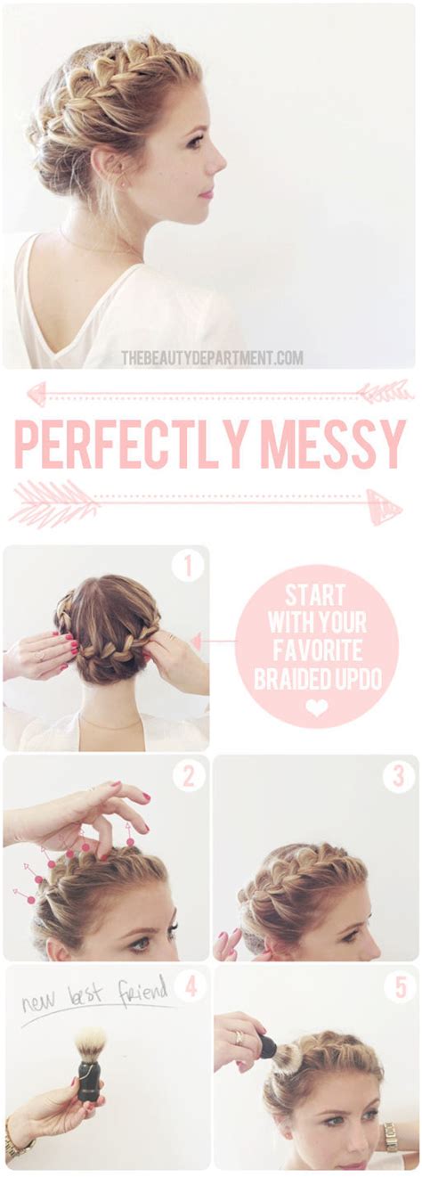 how to get a messy hairstyle