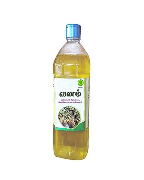 VANAM Cold Pressed Organic Groundnut Oil Peanut Oil Unrefined Wooden