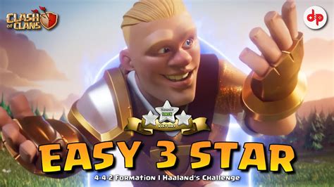 Easy Star Formation Haalands Challenge Clash Of Clans