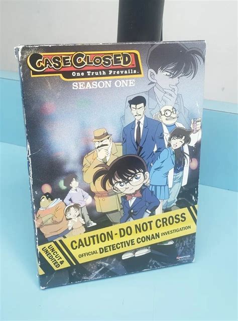 Case Closed One Truth Prevails Season One Dvd 4 Disc Set Free