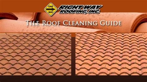 Tile Roof Cleaning Guide | Tile Roof Maintenance - Right Way Roofing, Inc.