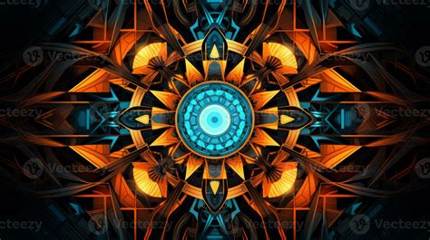 Geometric Symmetry Art. Generative AI 29267039 Stock Photo at Vecteezy