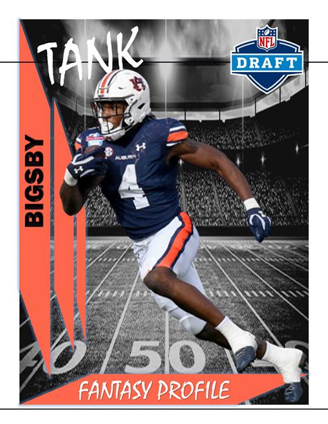 Devy Watch 2023 NFL Draft Fantasy Profile Tank Bigsby RB Auburn