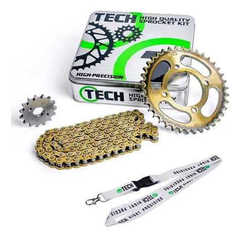 Kit De Arrastre Sprocket Italika Z Z Cadena Reforzada Meses