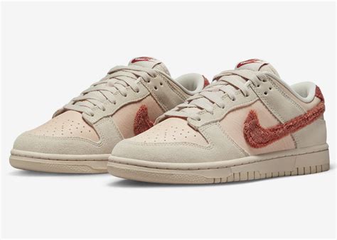 Nike Dunk Low Terry Swoosh Shimmer Mars Stone DZ4706 200 Release Date