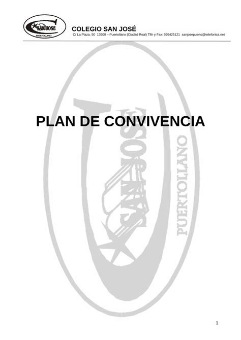 Pdf Plan De Convivencia Inicio A Atenci N Prioritaria A La