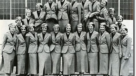 TWA Flight Attendant Uniforms - Racked