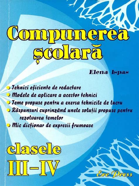 Compuneri Clasa A 4 A Pdf