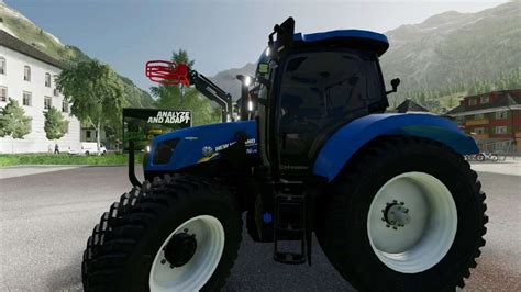 New Holland T6 2012 V1 0 0 7 FS22 Mod Farming Simulator 22 Mod