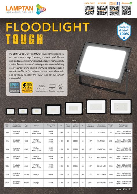 Clearance Sale Lamptan Led Floodlight Tough W