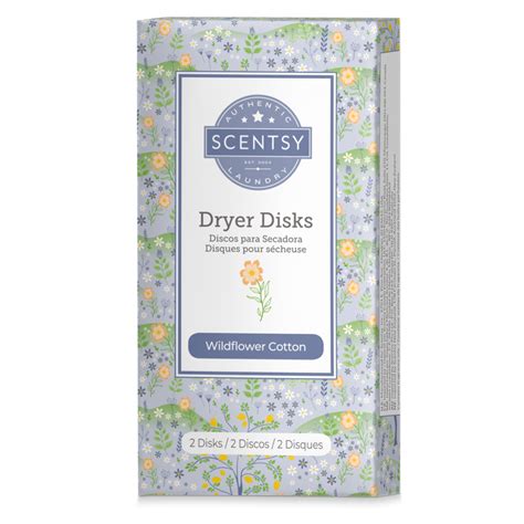 Wildflower Cotton Dryer Disks Scentsy® Online Store