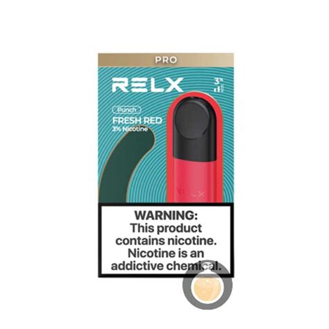 Relx Infinity Pod Pro Fresh Red Malaysia Vape Disposable Pod System