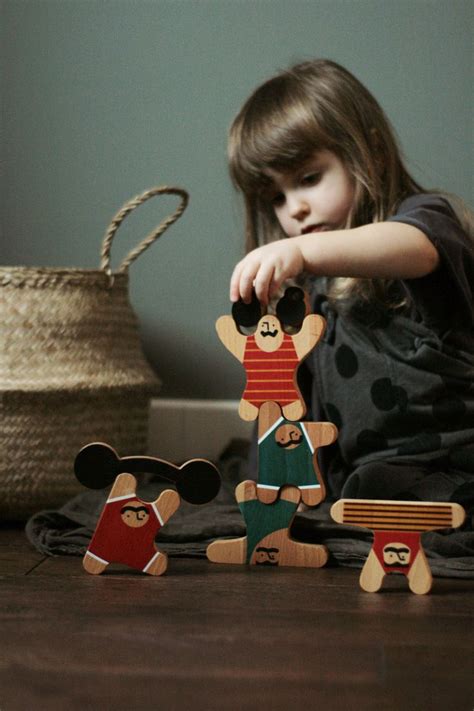 деревянные игрушки, развивающие игрушки, балансир, экоигрушки, циркачи ...