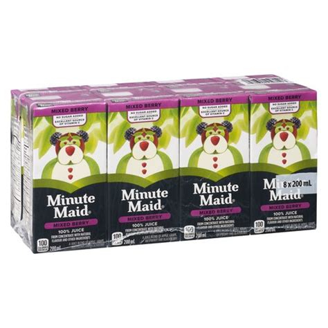 Minute Maid Mixed Berry Juice Boxes