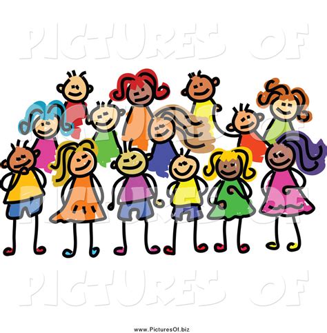 Stick Kids Clipart | Free download on ClipArtMag