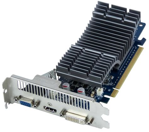 ASUS NVIDIA GEFORCE 210 512MB DDR2 PCI-E EN210 SILENT/DI/512MD2(LP ...