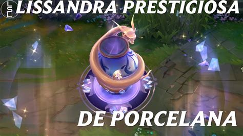 Lissandra De Porcelana Prestigiosa League Of Legends YouTube