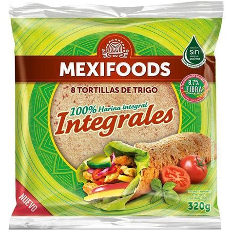 Tortilla Integral Mexifoods Paquete G