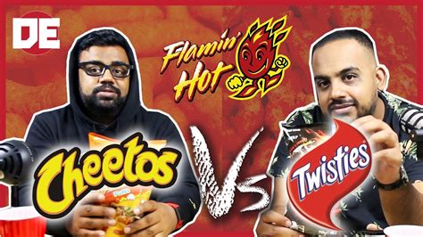 Flamin Hot Showdown Cheetos Vs Twisties Review YouTube