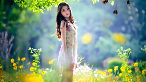 Beautiful nature with girl - Beautiful Nature Backgrounds | Flickr