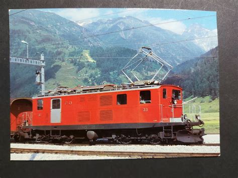 AK Furka Oberalp Bahn HGe 4 4 Kaufen Auf Ricardo