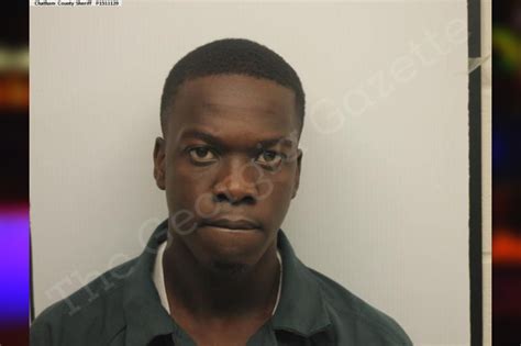 Tyrone Anthony Chatham County Jail Bookings