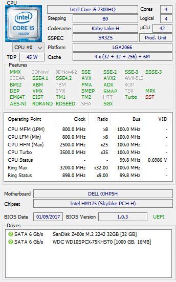 Intel Core i5-7300HQ – čtyřjádrový Kaby Lake pro výkonné sestavy ...