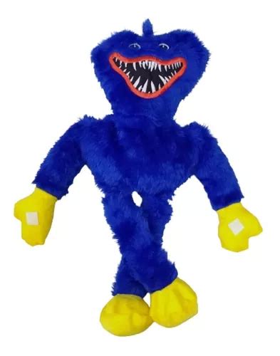 Huggy Wuggy Boneco Azul Pelucia Playtime Pop Time No Brasil Venda Em