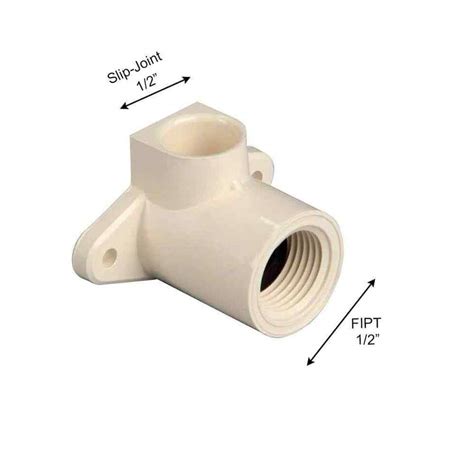 12 In Cpvc Cts 90 Degree Slip X Fipt Elbow Fitting Ebay