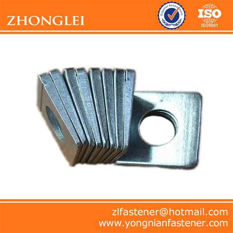 Square Beveled Washer Handan China Fasteners Coltd