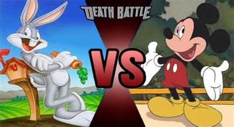 Bugs Bunny vs Mickey Mouse by FEVG620 on DeviantArt