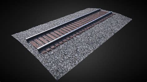 Train Track Download Free 3d Model By Sbjamms Sbjamms11 [dff8479] Sketchfab