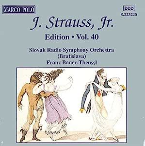 J Strauss Jr Edition Vol Strauss Johann Ii Junior Theussl Franz