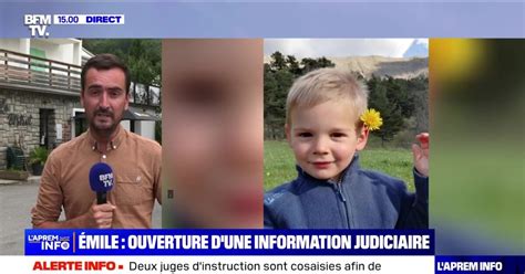 Disparition d Émile 2 ans Gros changement pour l enquête la