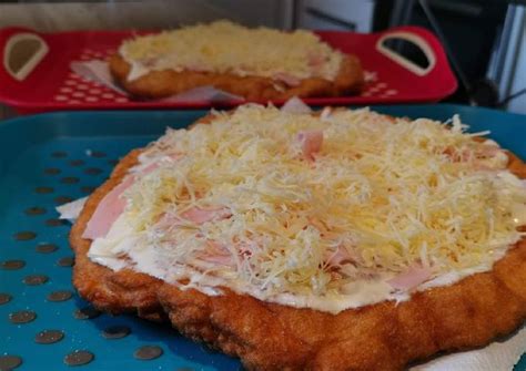 Lángos Strandos Lajos Moncsi receptje Cookpad receptek