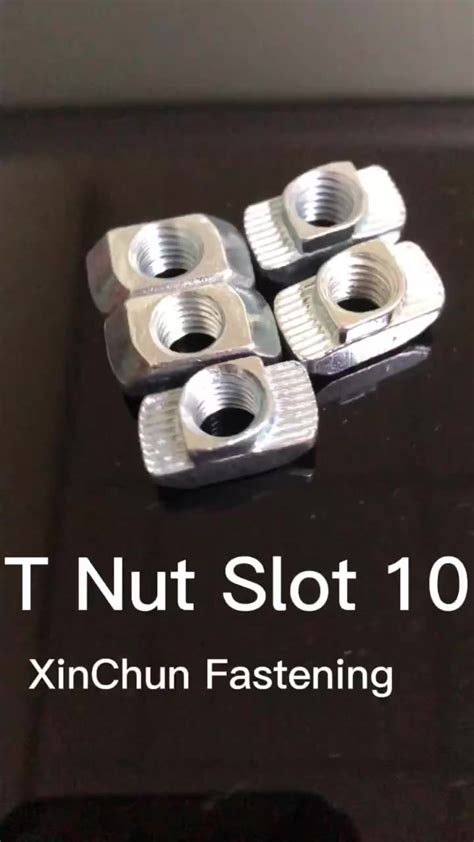 45 T Slot Nut Sliding T Nut Hammer Head Nut For Fasten Connector