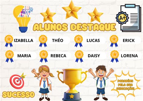 Avaliacao Em Destaque - 🌟🥇Painel Alunos Destaque - 🔎🏫📗 Achadinhos Pedagógicos | Hotmart