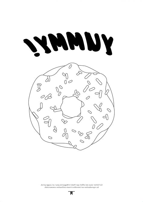 14 Beau De Coloriage Kawaii Donuts Images Coloriage Coloriage