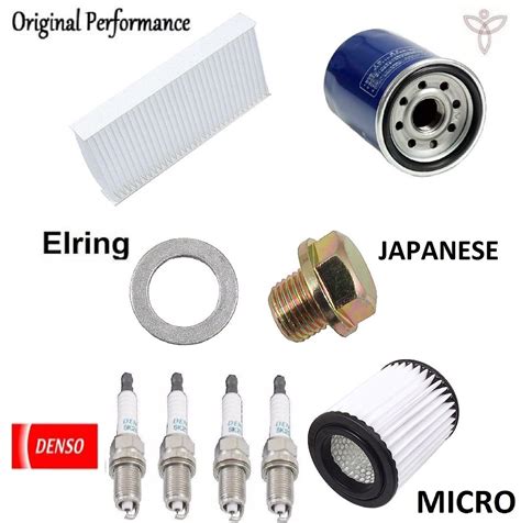 Tune Up Kit Cabin Air Oil Filters Spark Plugs For Honda Cr V