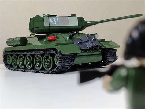 Конструктор COBI Танк T-34|85 - COBI-2476A | детские игрушки с ...