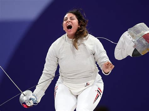 Olympic Fencer Nada Hafez Reveals She Competed While Months Pregnant