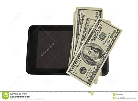 Dollars And Tablet Stock Photo Image Of Finance Loan 48645606