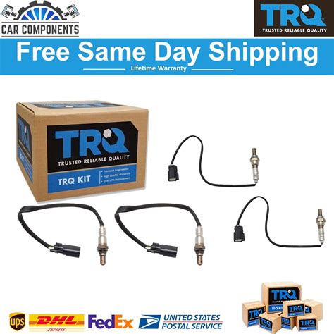 Trq Oxygen O2 02 Sensor Upstream And Downstream Set Of 4 For 2011 16 Ford Lincolnのebay公認海外通販｜セカイモン