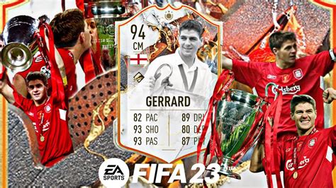 STEVIE G 94 RATED TROPHY TITAN ICON STEVEN GERRARD PLAYER