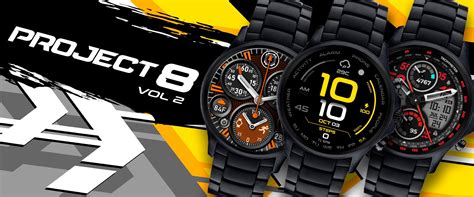 Project 8 Vol2 Watch Faces For Apple Watch Samsung Gear S3 Huawei