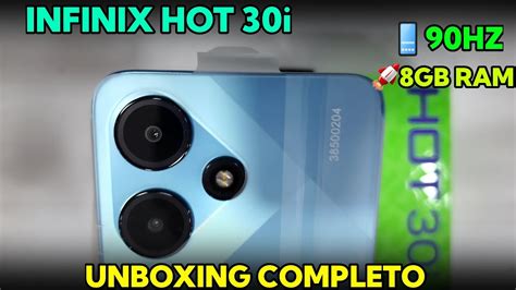 INFINIX HOT 30i UNBOXING COMPLETO YouTube