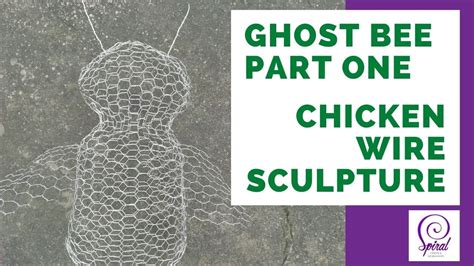 How To Make A Wire Art Bee 1 Chicken Wire Garden Sculpture Idea